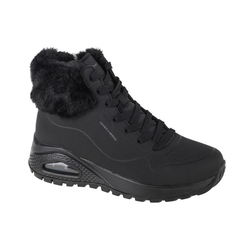 Botas Skechers Uno RuggedFall Air, Negro, Mujer