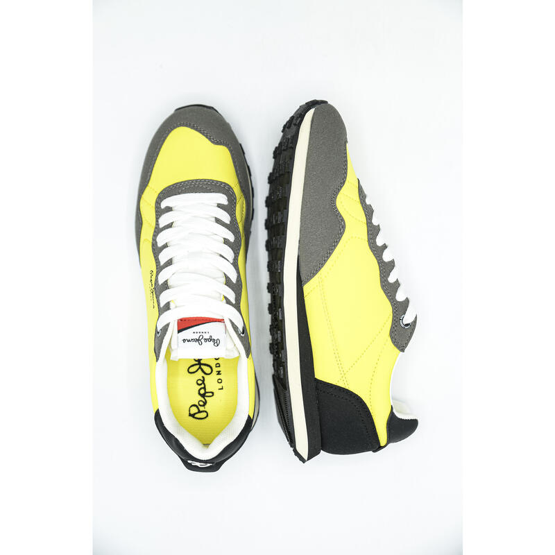 Baskets Pepe Jeans Natch, Jaune, Hommes