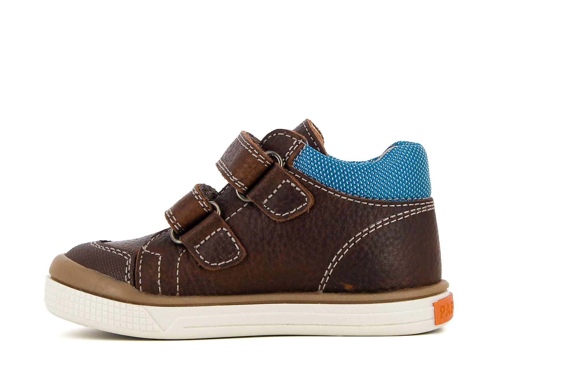 Botas desportivas de Couro de Bebé Menino em Marrom 4/6