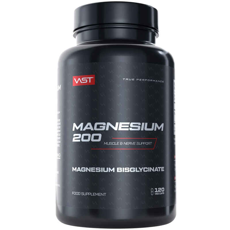 Magnesium 200 - bestens versrogt mt hochwertigem Magnesium (120 Kapseln)