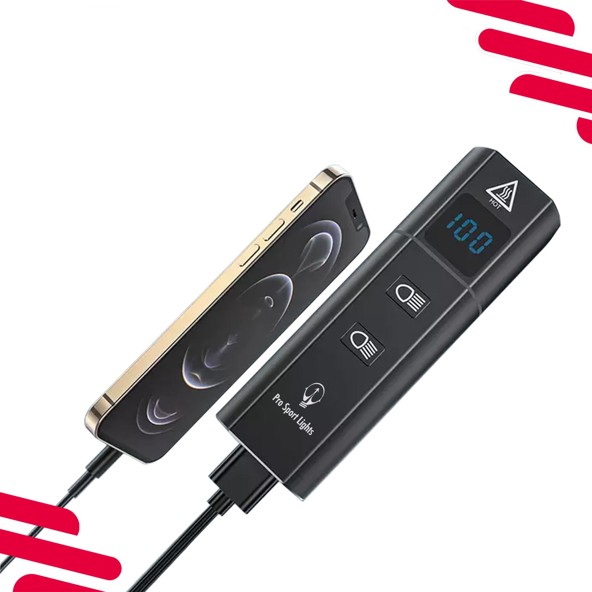 Fietsverlichting USB Oplaadbaar - 1300 & 120 Lumen - Racefiets 3/5
