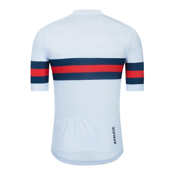 Maglia da ciclismo a maniche corte uomo Atelcic KIBO E9 Bianca