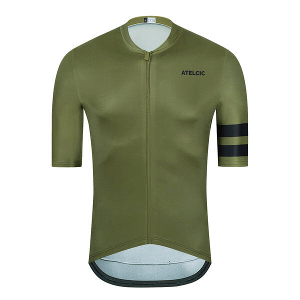 Maillot de Ciclismo Manga Corta Verano Hombre Atelcic NARIUS U02 Verde