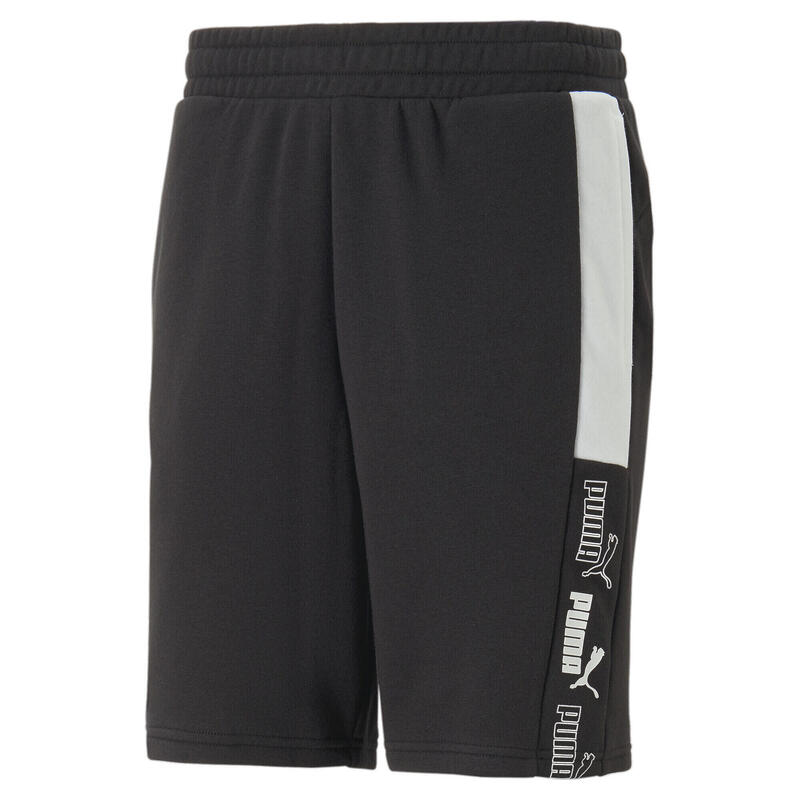 Block 9" FT short voor heren PUMA Black White