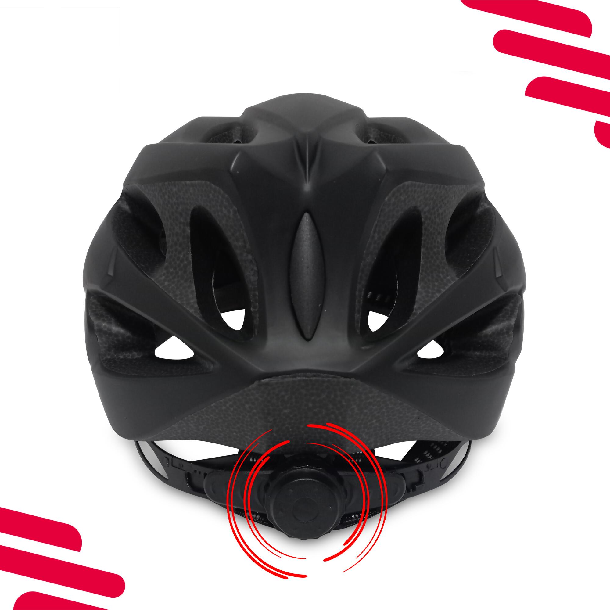 Casque de cyclisme - Noir mat - Hommes/Femmes 2/7