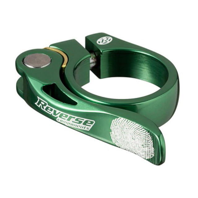 Pince de selle Long Life 34.9mm - vert foncé      2600€    REVERSE Pince de selle Long Life 34.9mm - vert foncéVendu exclusivement en ligne   