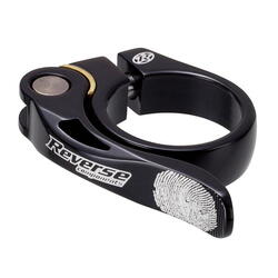 Collier de selle Long Life 31.8 mm - Noir