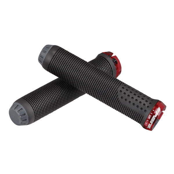 SPANK Spike 30 Lock On Handvatten - Zwart/Rood