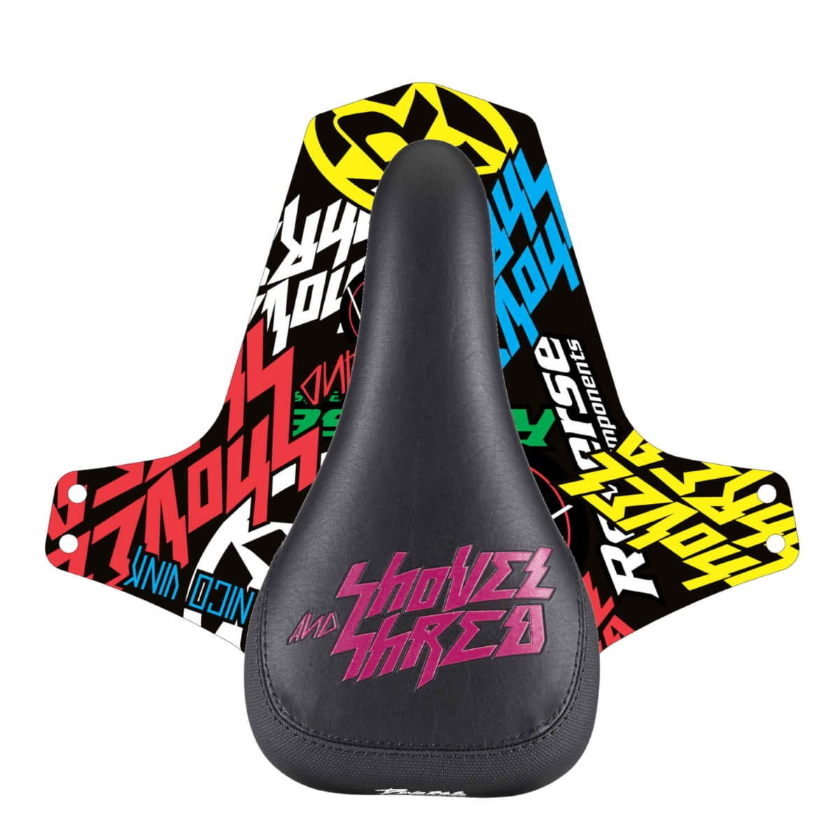 REVERSE Selle Shovel & Shred - Black/Candy