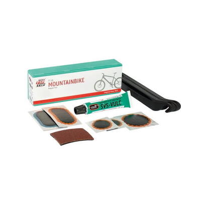 Kit per la riparazione di camere d'aria MTB con attrezzi - scatola Tip Top Tt05