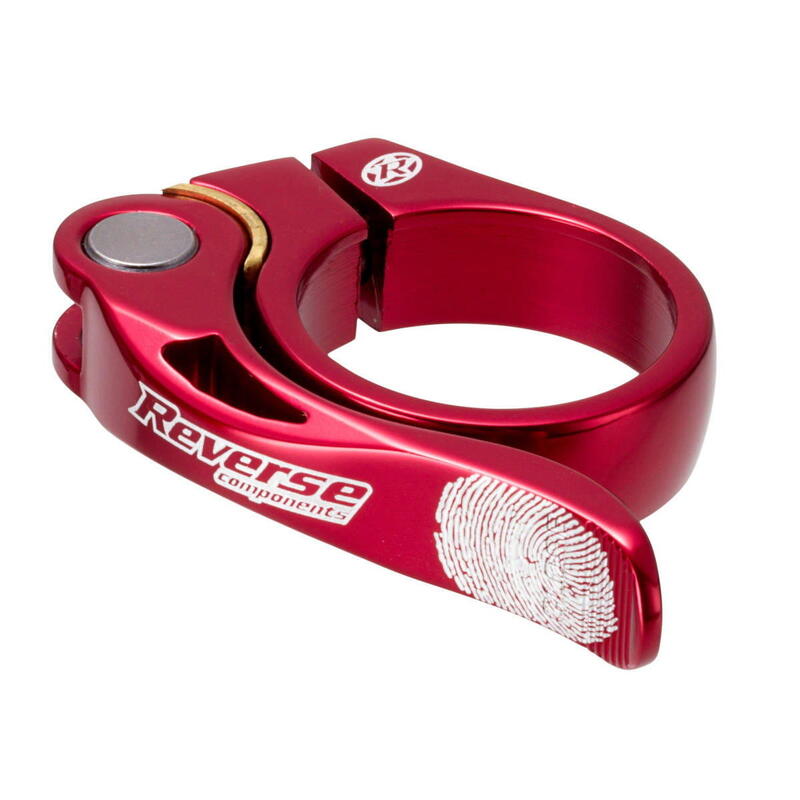 Collier de selle Long Life 31.8 mm - Rouge