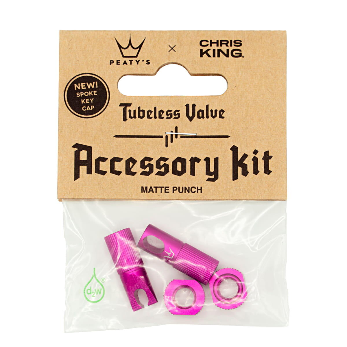 Ventiel Accessoires Set - Roze 1/2