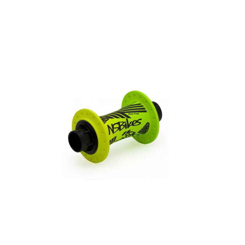 Rotary Vorderradnabe - 20mm - 32 Loch - lemon lime
