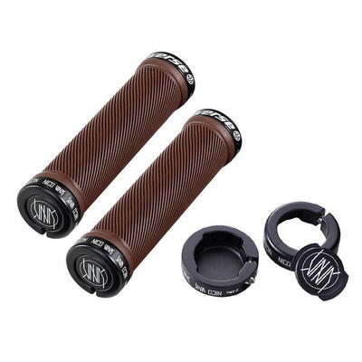 Nico Vink Signature Series Lock On Grips - Marrone/Nero