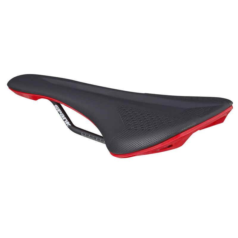 Spike 160 Sattel - Schwarz/Rot