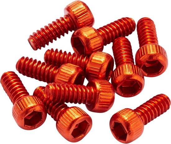 Ersatz Pins für Black ONE / Escape Pro Pedal 10 Stück - orange