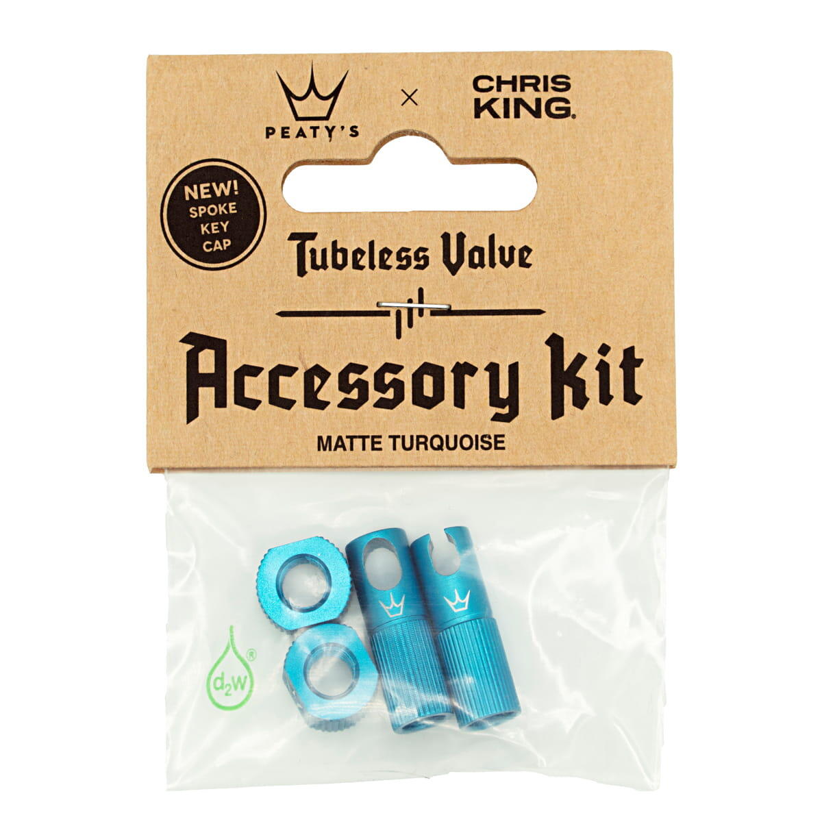 PEATY'S Set di accessori per valvole - turchese