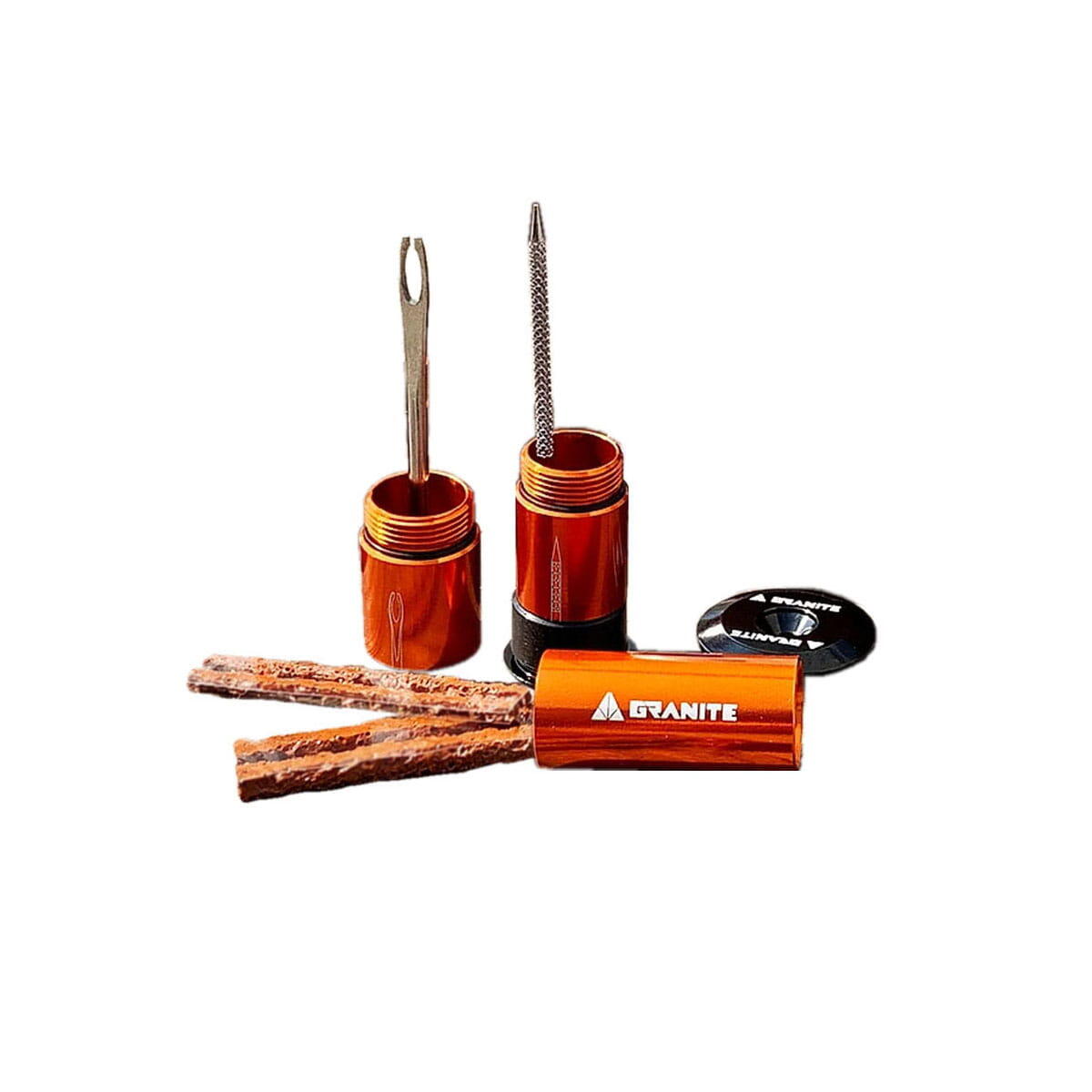 GRANITE STASH gereedschap voor bandpluggen - Oranje