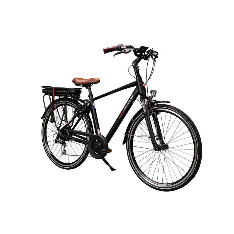 Bicicleta Electrica Devron 28221 - 28 Inch, L, Negru