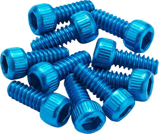 Ersatz Pins für Black ONE / Escape Pro Pedal 10 Stück - türkis