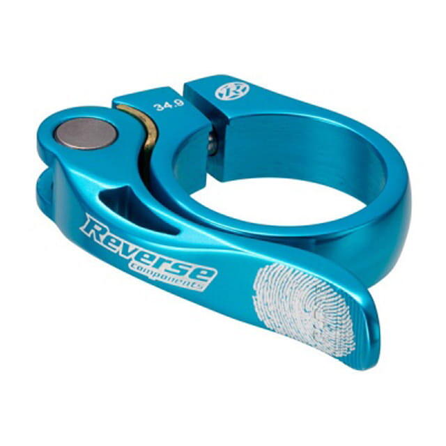 REVERSE Long Life Sattelklemme 34,9mm - light blue