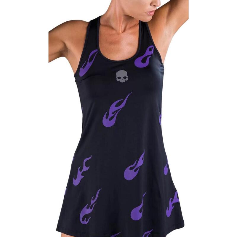 Sukienka tenisowa damska Hydrogen Flames Dress