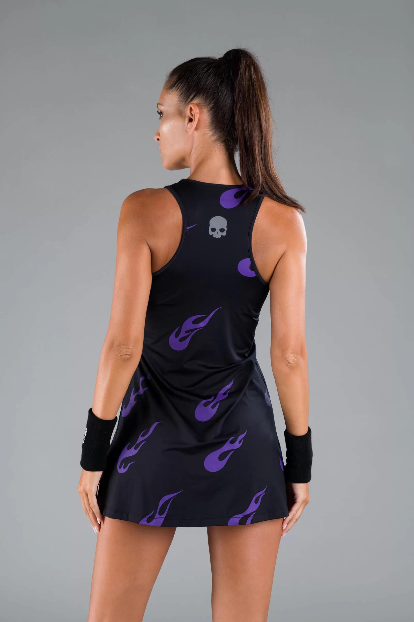Sukienka tenisowa damska Hydrogen Flames Dress 5/5