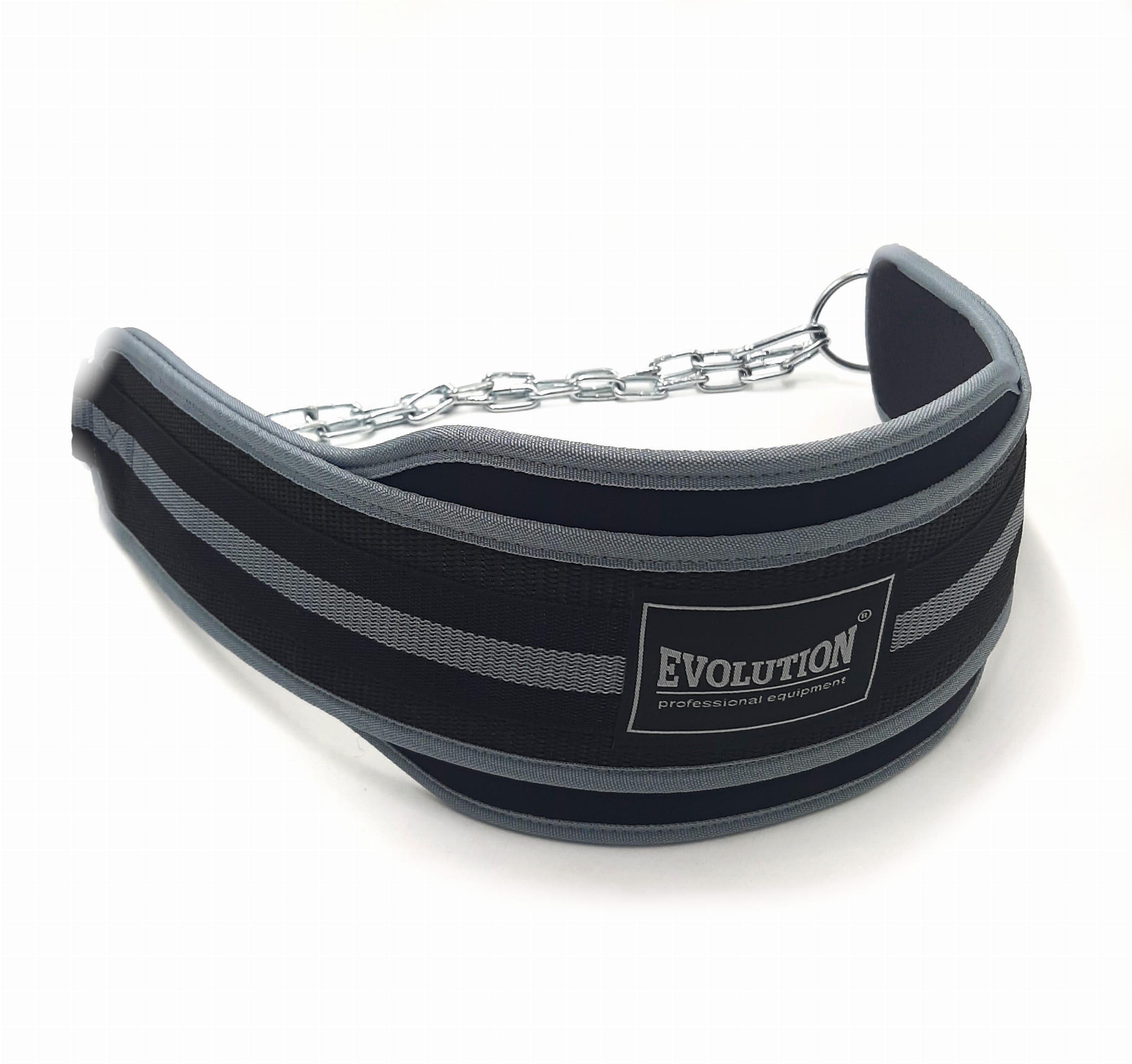 Pas obciążeniowy kulturystyczny Dip Belt Evolution Professional Equipment 1/5