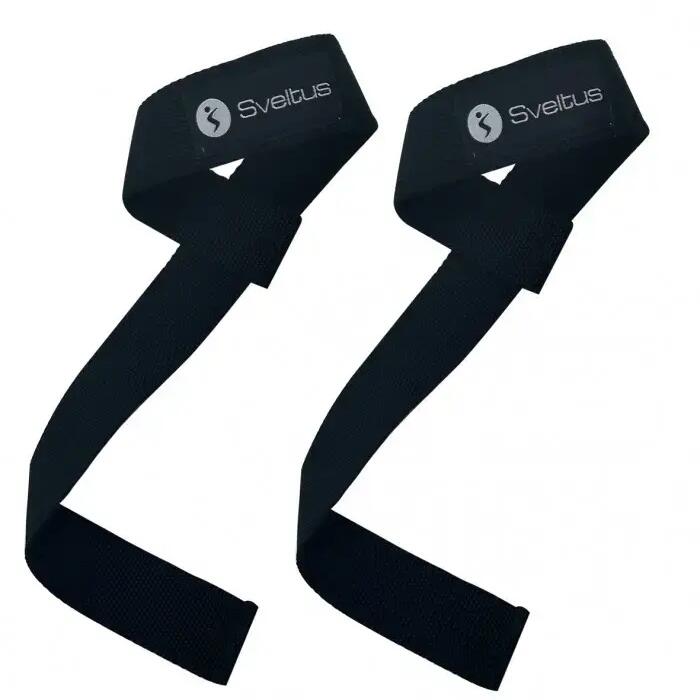 Sveltus 60 cm Black Lifting Strap 4 cm with Foam Reinforcement