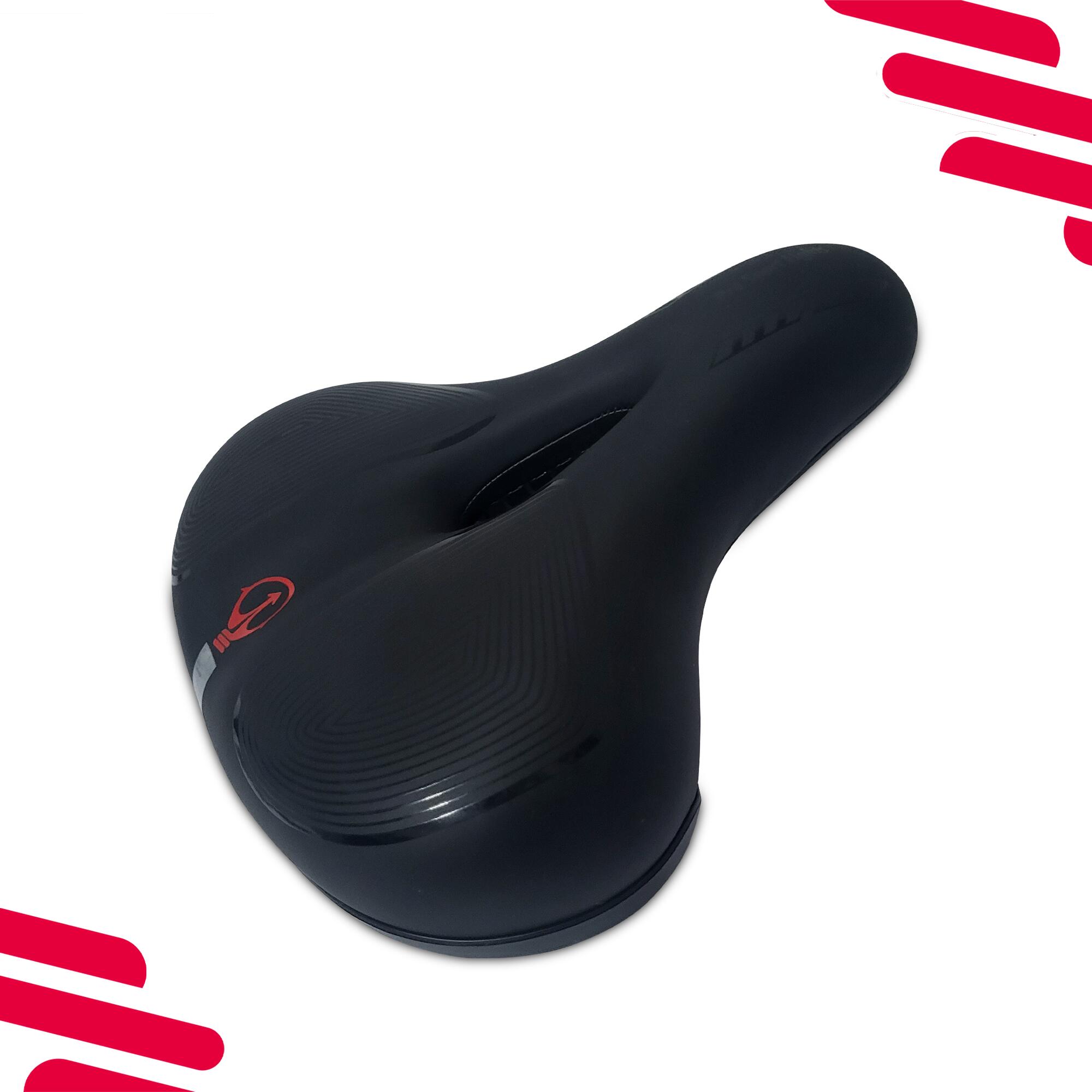 Selle de velo Femmes Hommes Gel Premium Royal Confort PRO SPORT LIGHTS Decathlon