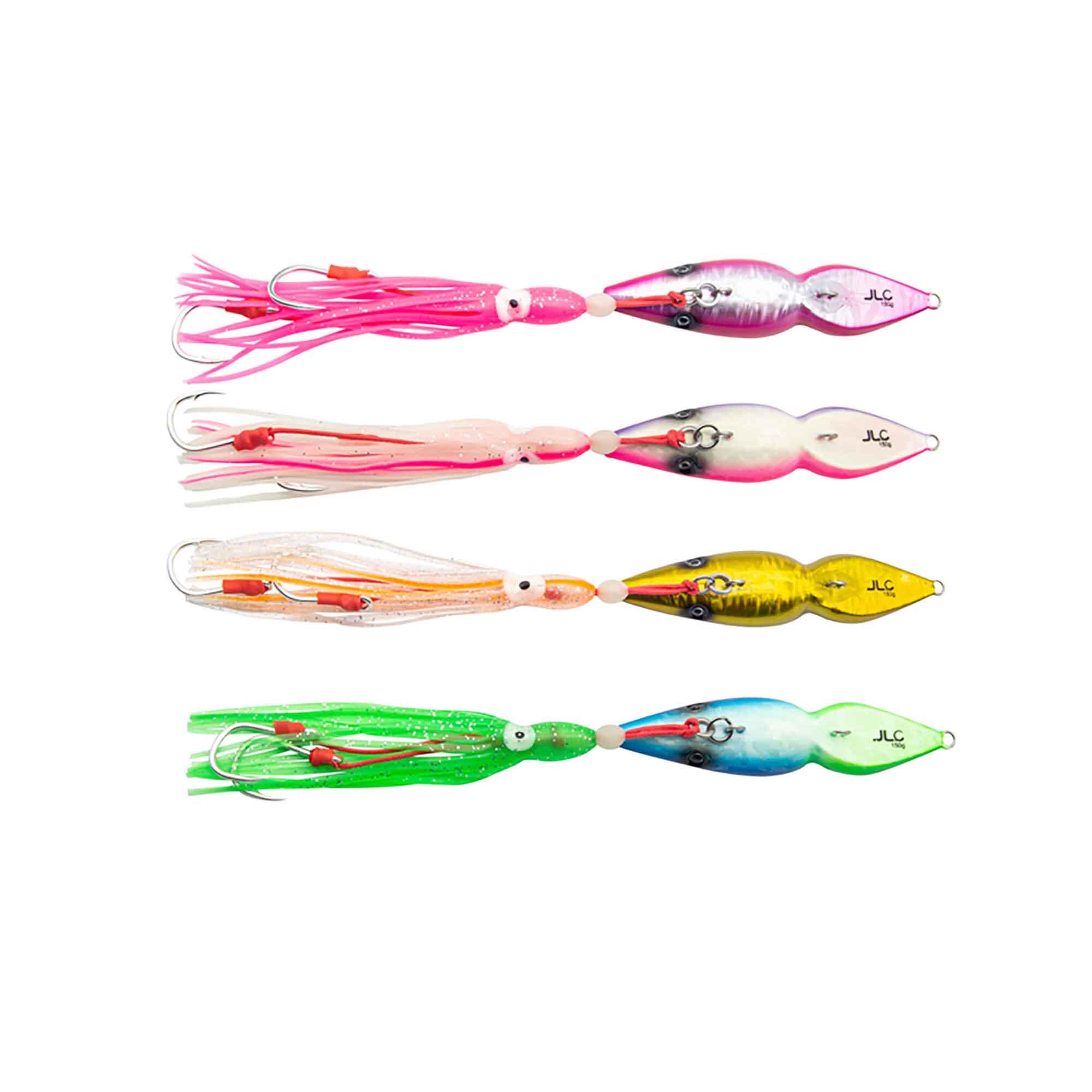 Squilla jig 250 g oro montaje 2/3