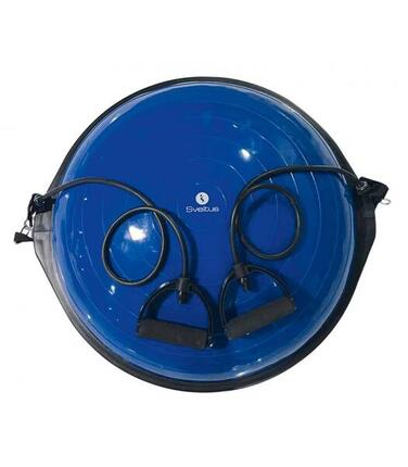 Dome Trainer Sveltus demi-sphère équilibre 104 cm avec tubes élastiques