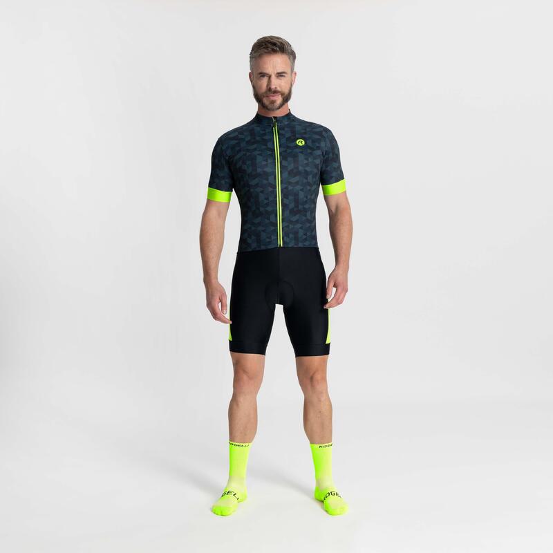 Maillot Manches Courtes Velo Homme - Rubik