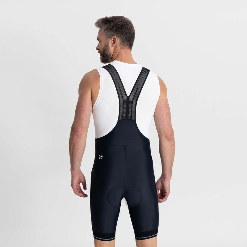 Korte Fietsbroek Met Bretels Heren Flex II