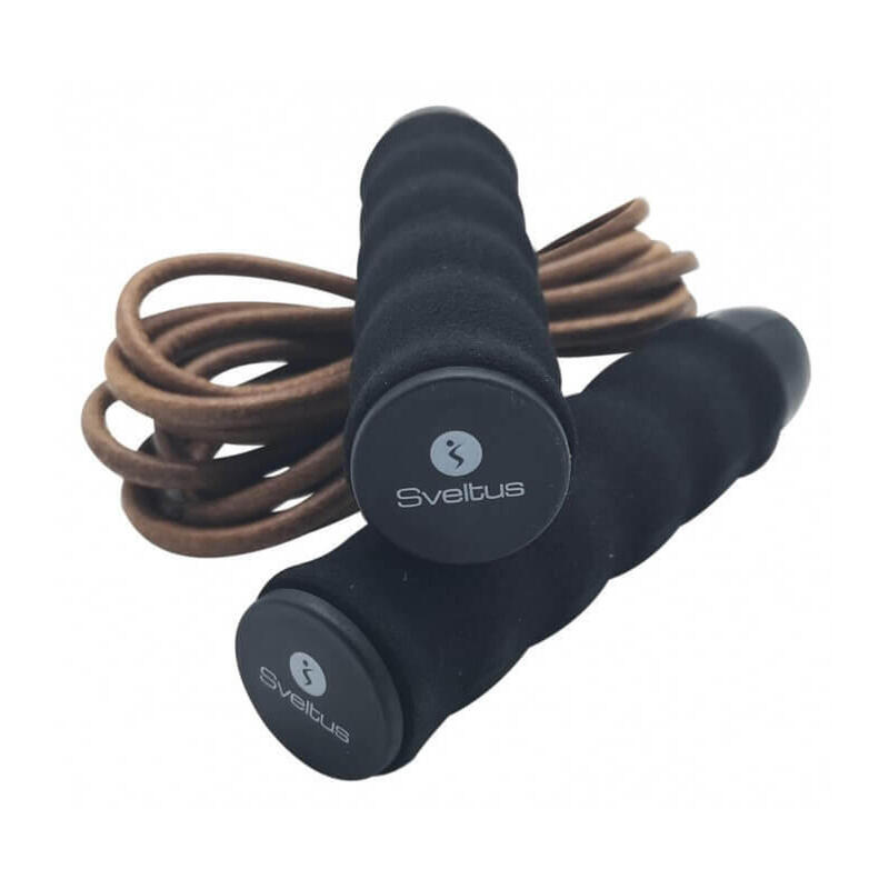 SVELTUS LEATHER WEIGHTED  JUMP ROPE súlyozott bőr ugrálókötél