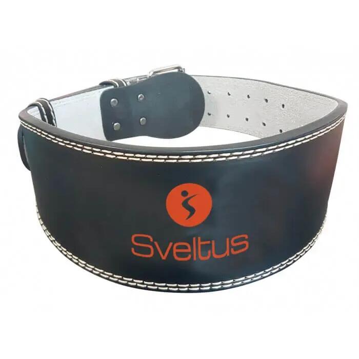 Sveltus Leather Weightlifting Belt 125 cm Black Lumbar Support