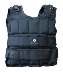Gilet lesté 10 kg avec lests amovibles - Sveltus