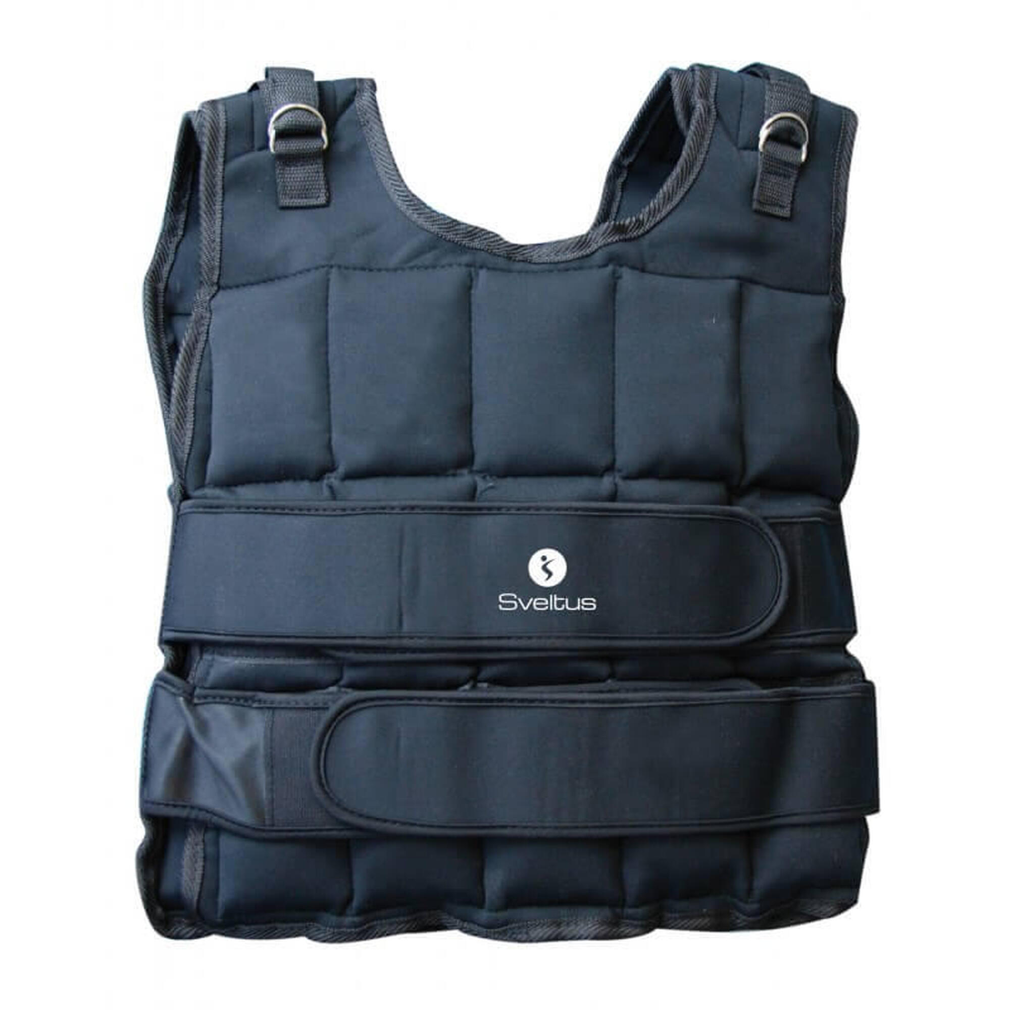 Sveltus - Gilet Lesté 10 Kg Avec Lests Amovibles - Sveltus - Gilet Lesté - Noir - Decathlon
