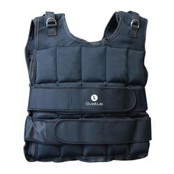 Gilet lesté 10 kg avec lests amovibles - Sveltus