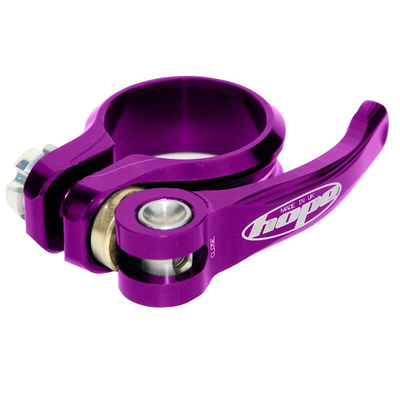 Collier de selle QR - violet