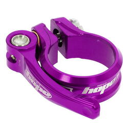 Collier de selle QR - violet