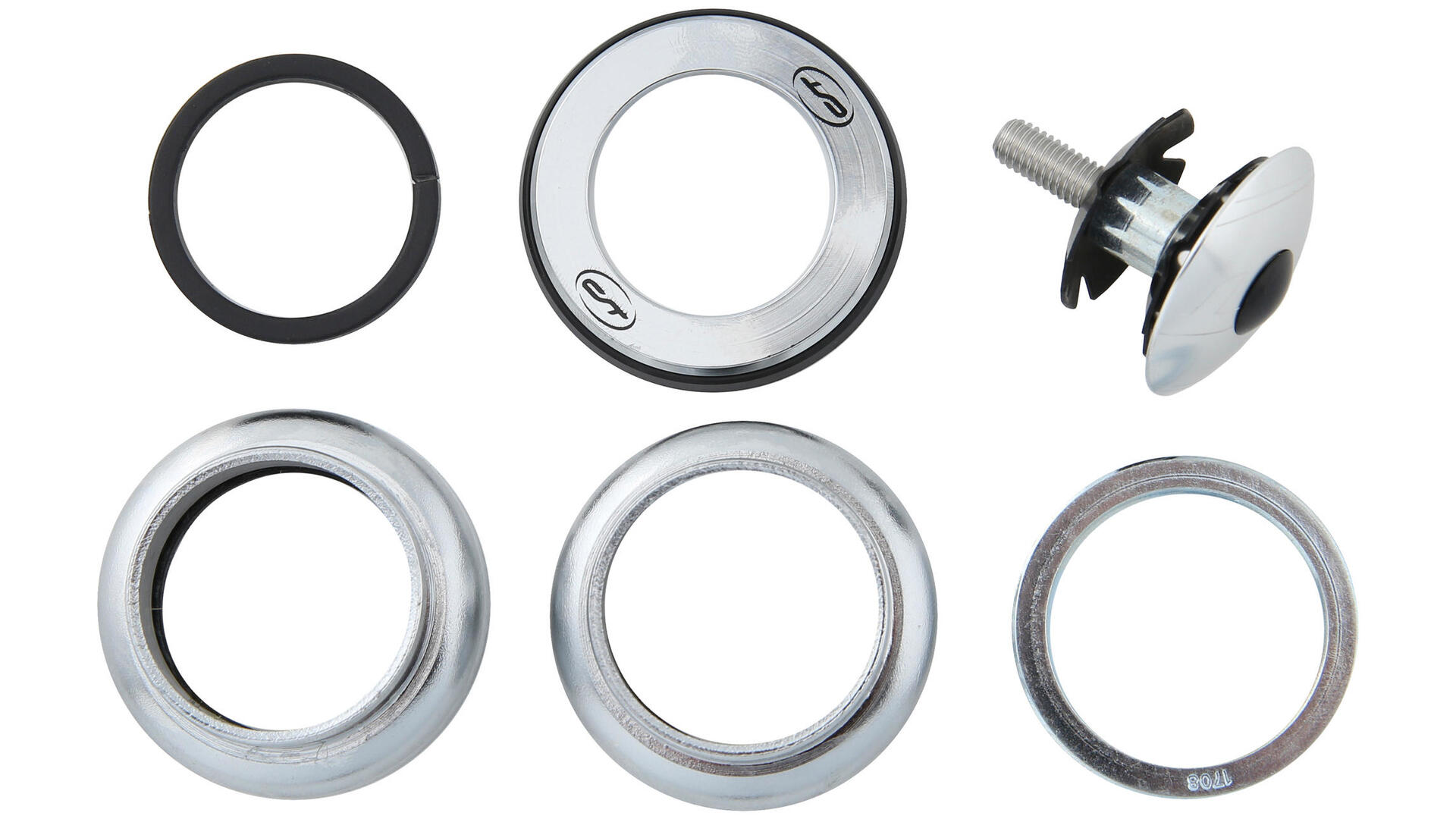 AHS-20 Casque de tête EC34/28.6 - EC34/30 - 1-1/8 pouce - argenté 2/3