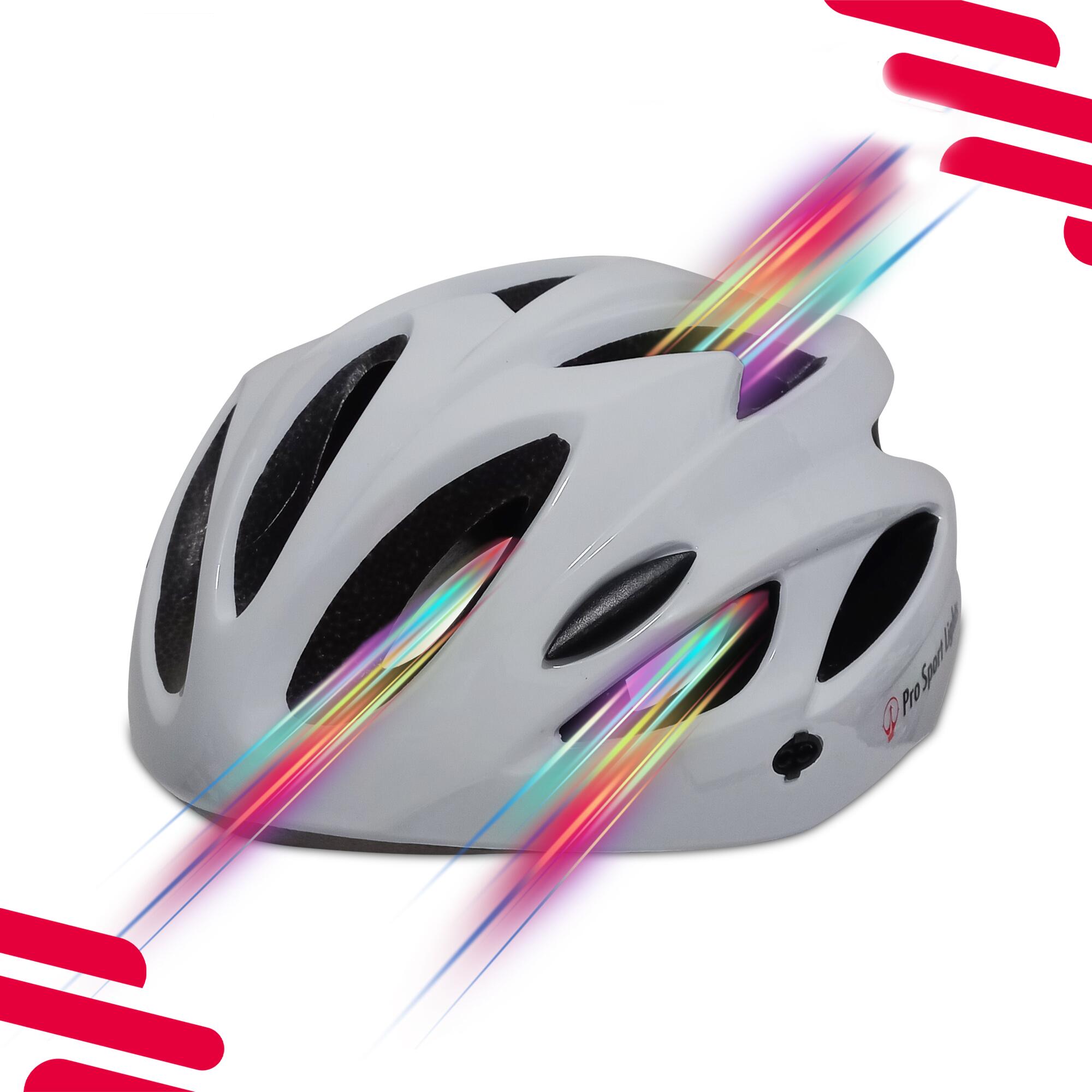 Fietshelm volwassenen Wit - Heren/Dames 5/7