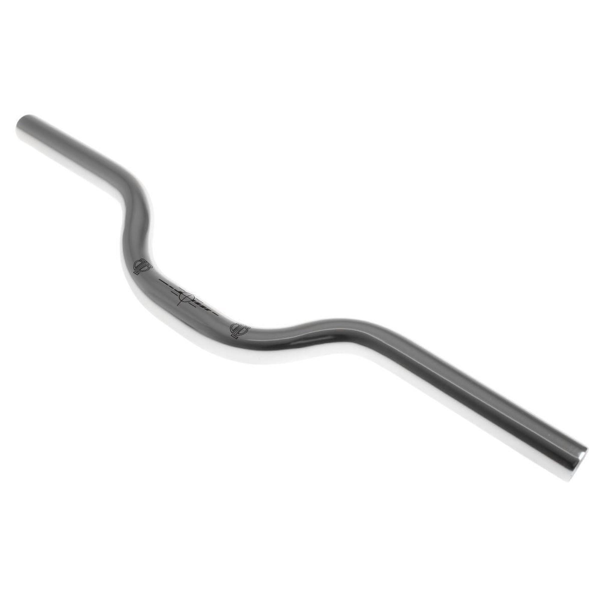 BLB BRICK LANE BIKES Mini Me Riser Bar stuur - 25.4mm - zilver
