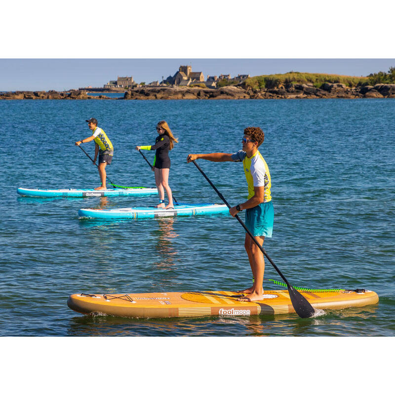 Stand Up Paddle gonflable - Yacht Club 11.0 - couleur bois - set complet