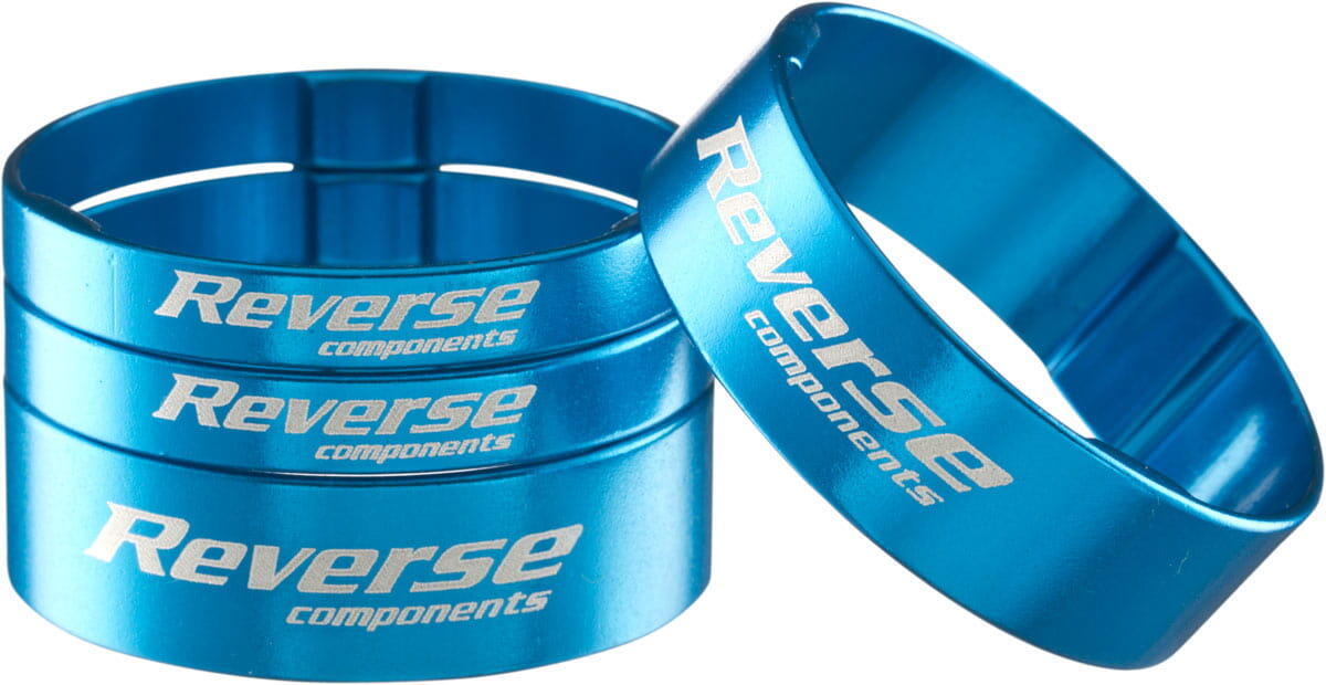 REVERSE Spacer Set Gabel ultra light - 1 1/8 Zoll - hellblau