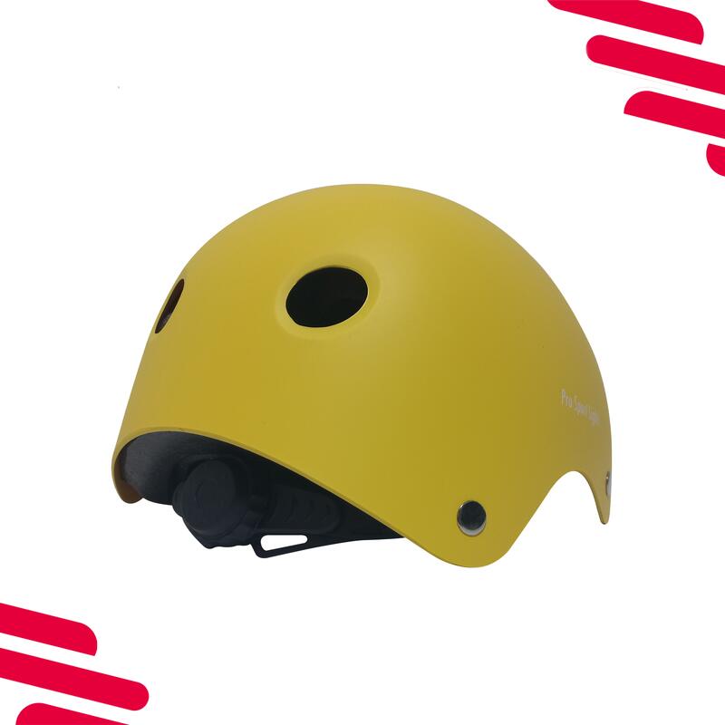 Cască de bicicletă pentru copii - Galbenă - Cască de skate