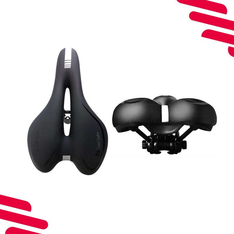 Selle de vélo Gel Comfort - Hommes/Femmes