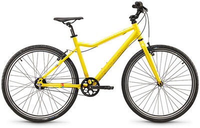 Academy grade 6 belt - 26 inch kinderfiets geel