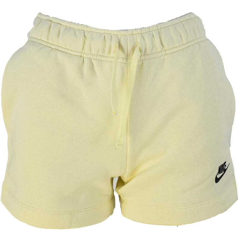 Pantaloni scurti femei Nike Sportswear Club Fleece, Bej